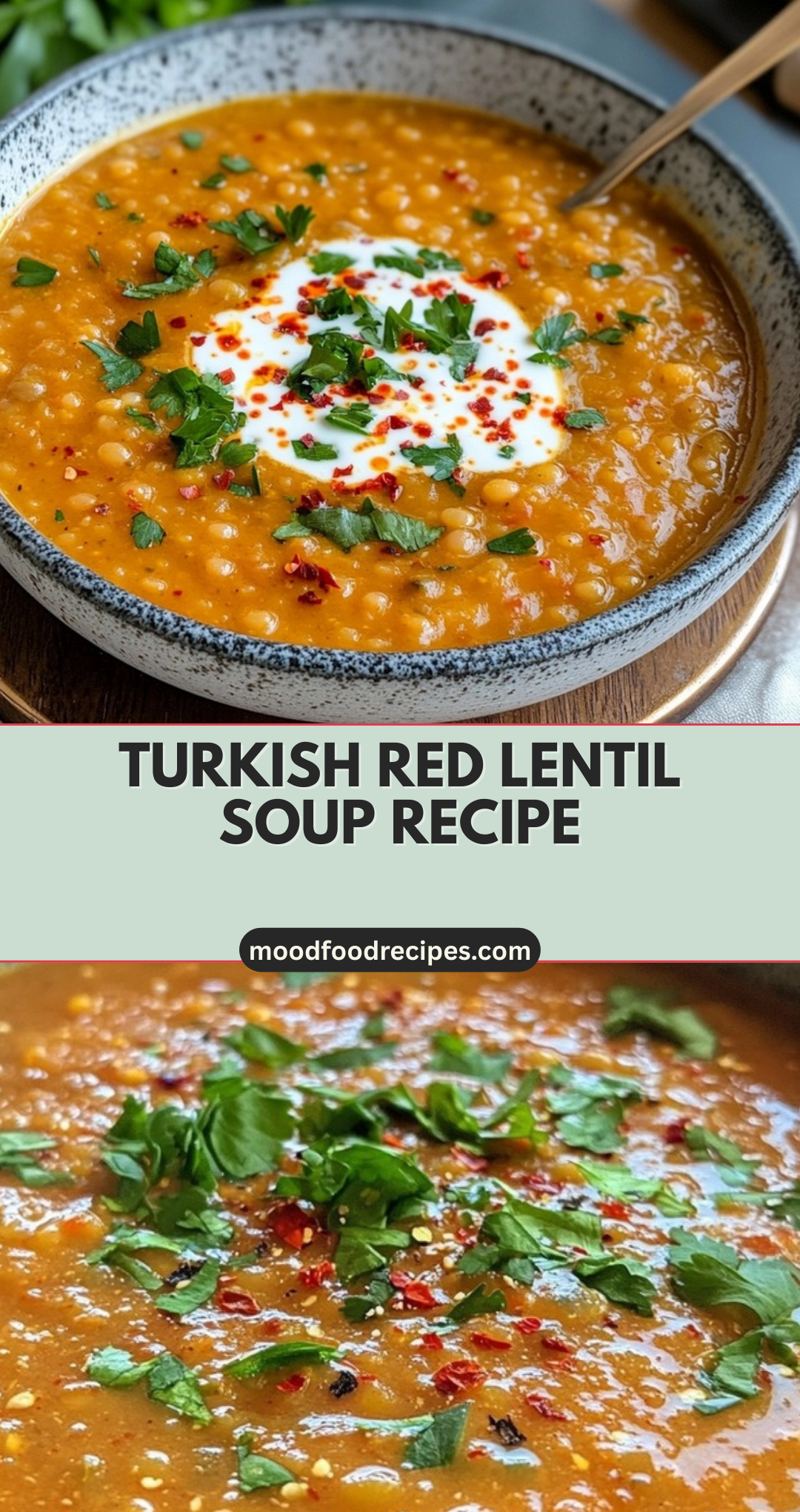 Turkish Red Lentil Soup Recipe