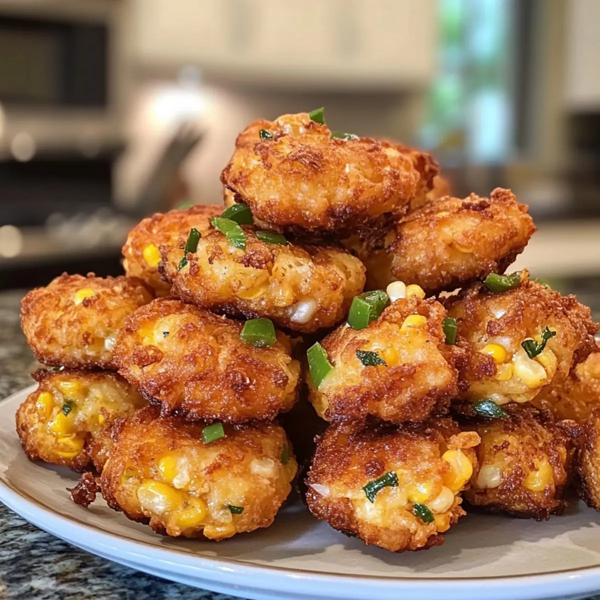 Jalapeño Popper Corn Fritters