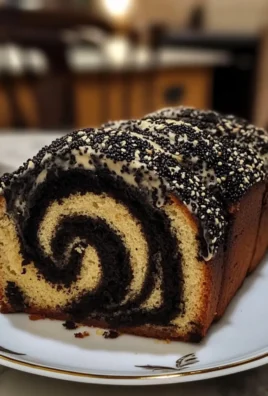 Black Sesame Swirl Loaf