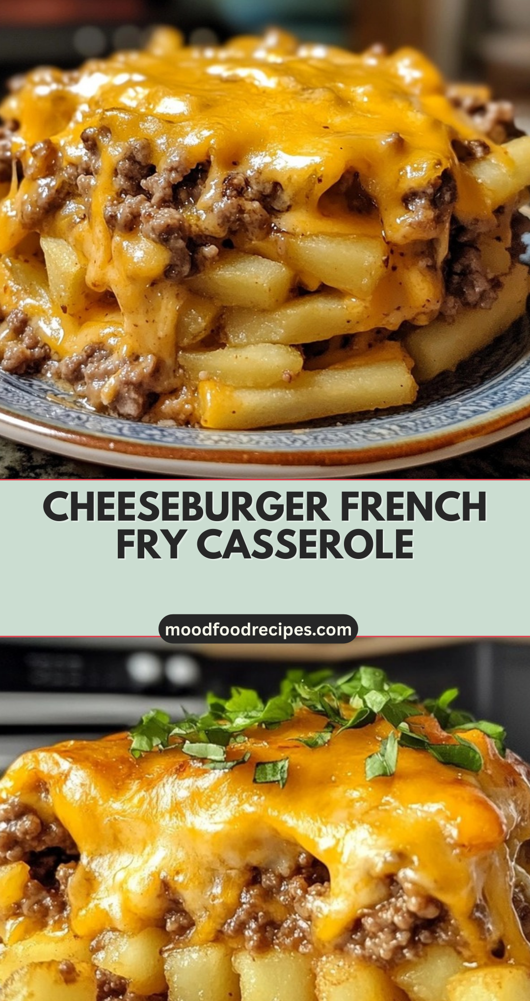 Cheeseburger French Fry Casserole