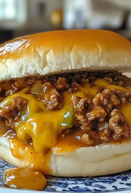 Philly Cheese Steak Sloppy Joes