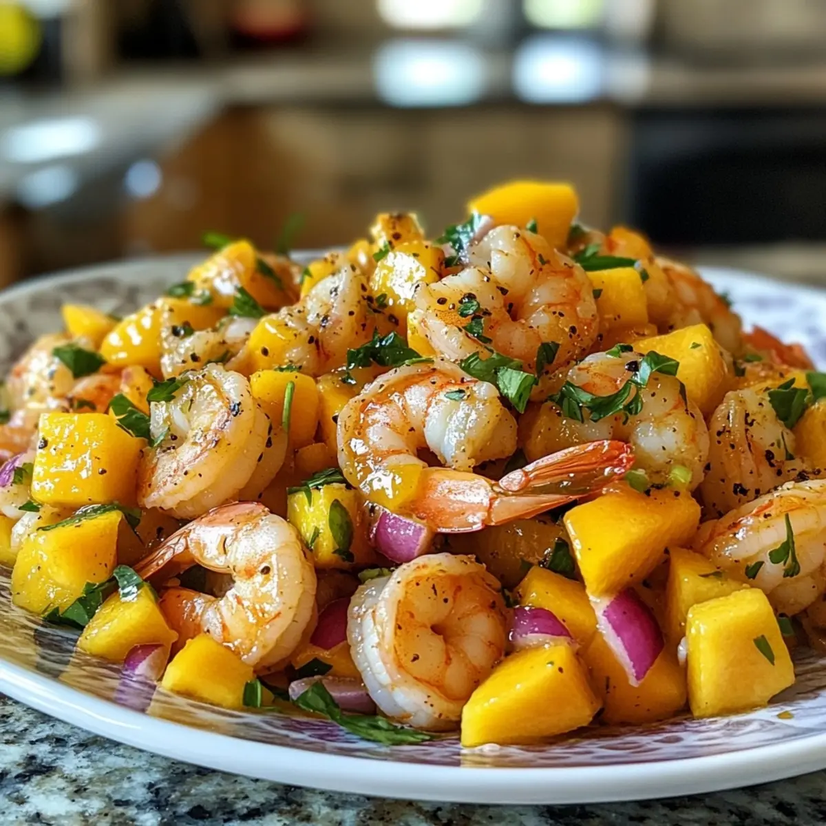 Tropical Shrimp Mango Salad