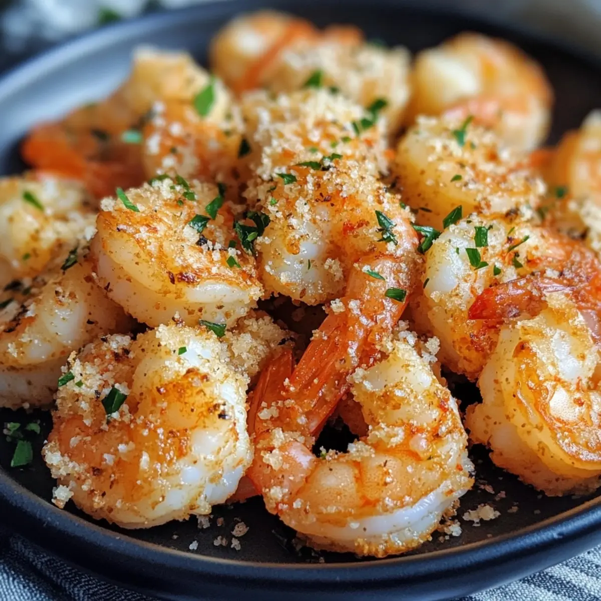 Air Fryer Garlic Parmesan Shrimp for Effortless Gourmet Flavor