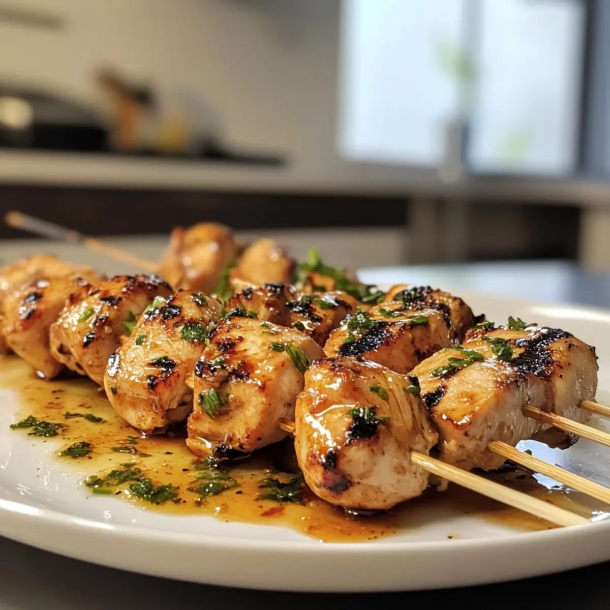 Grilled Chicken Skewers