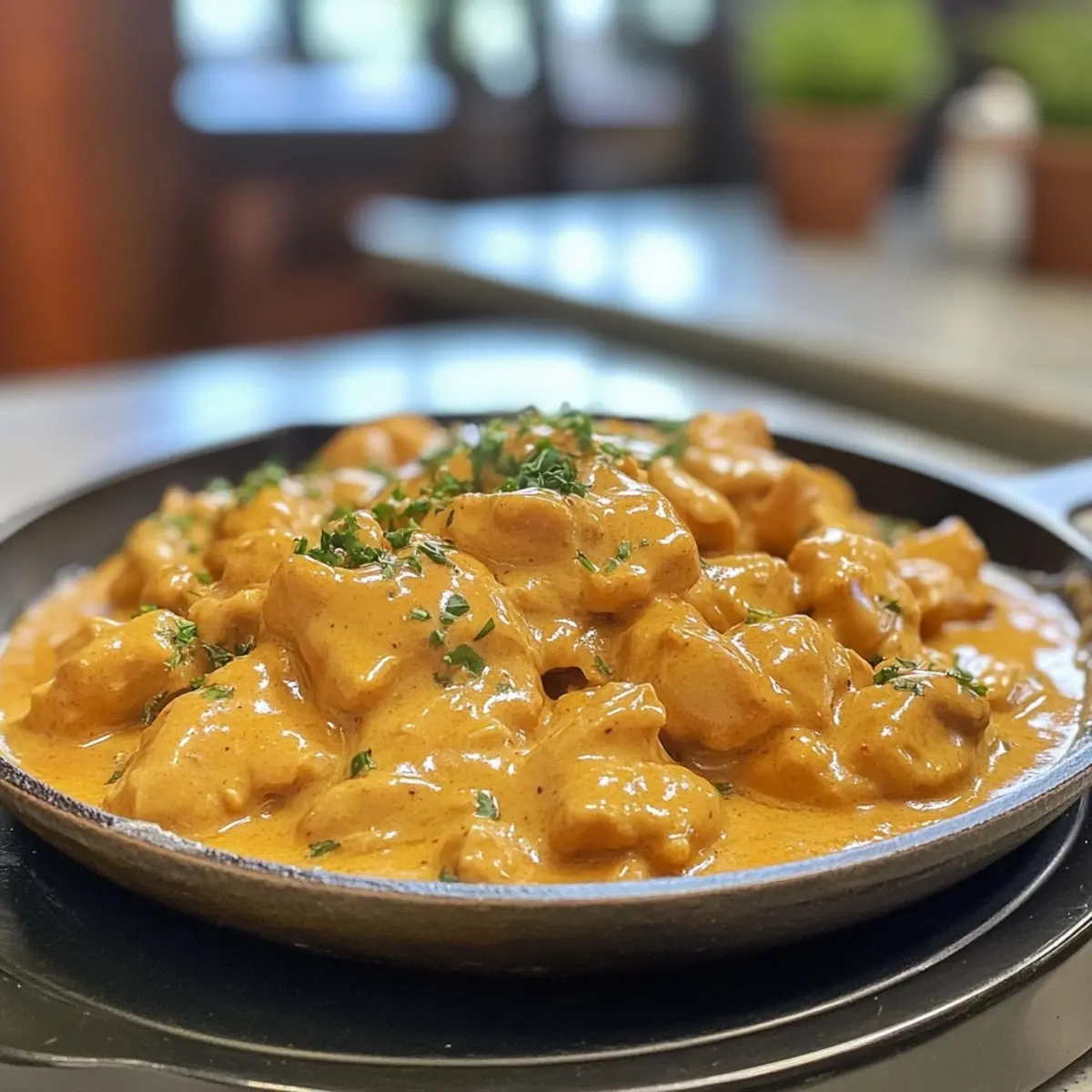 Texas Roadhouse Butter Chicken Skillet