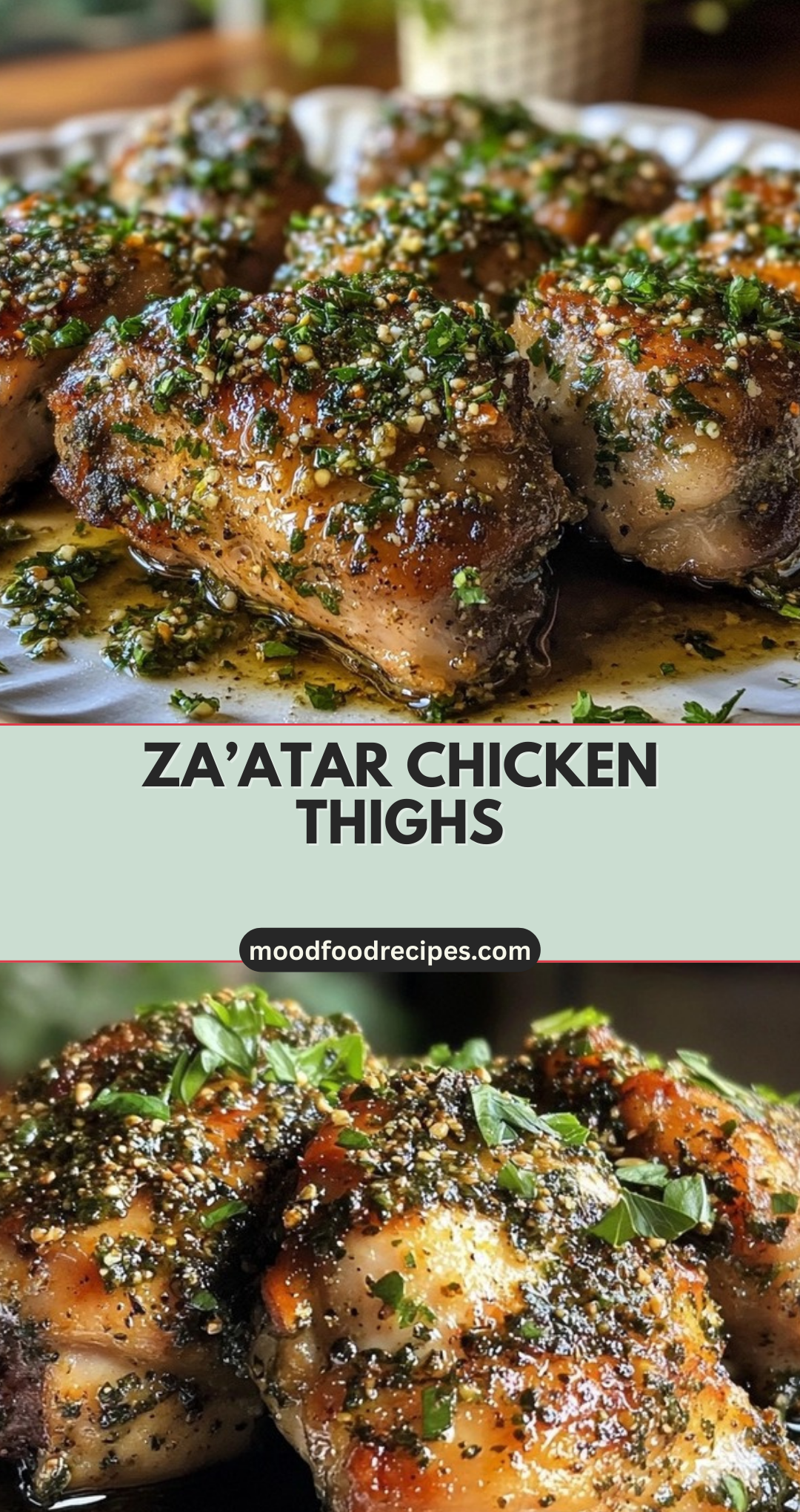 Za’atar Chicken Thighs