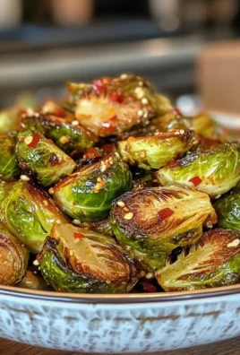 Sweet Chili Roasted Brussels Sprouts