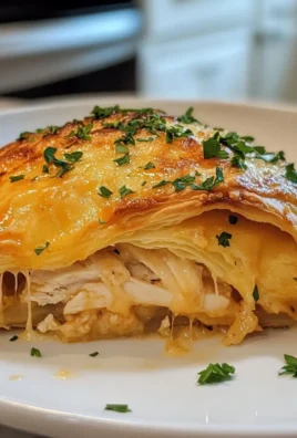 Cheesy Chicken Crescent Bake