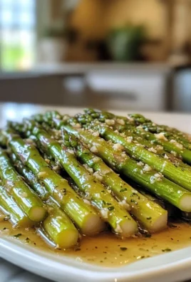Lemon Garlic Asparagus