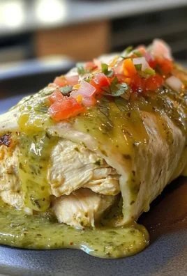 Best Ever Chicken Green Chile Burrito Recipe