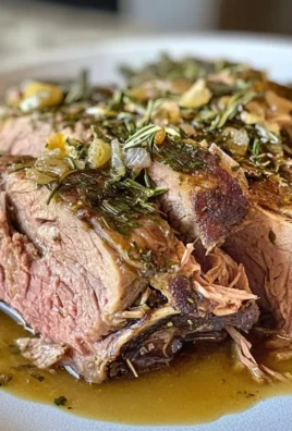 Slow Cooker Leg of Lamb
