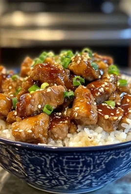 Honey Garlic Pork Rice Bowl