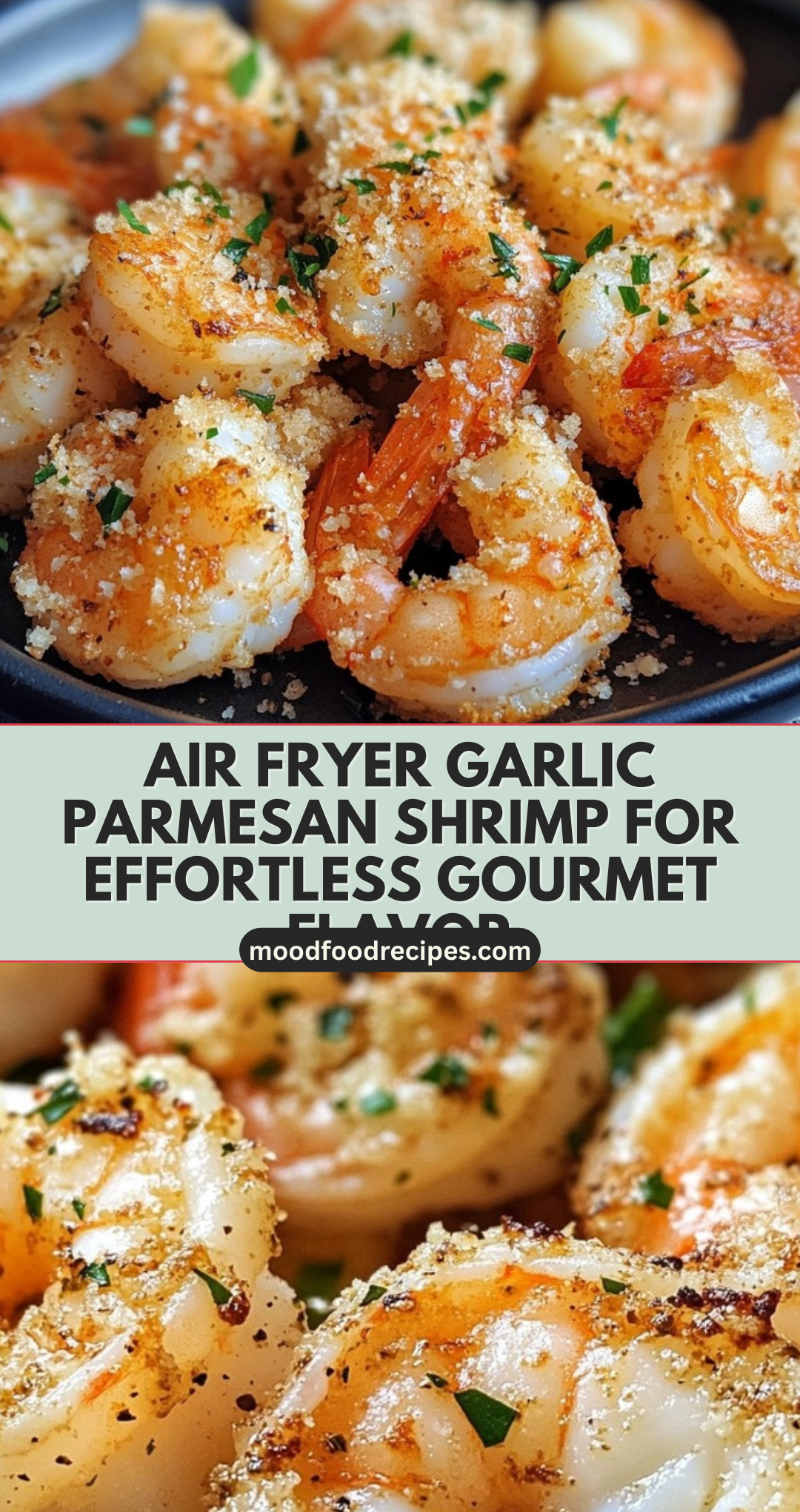 Air Fryer Garlic Parmesan Shrimp for Effortless Gourmet Flavor