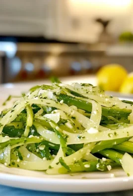 Shaved Asparagus Lemon Salad