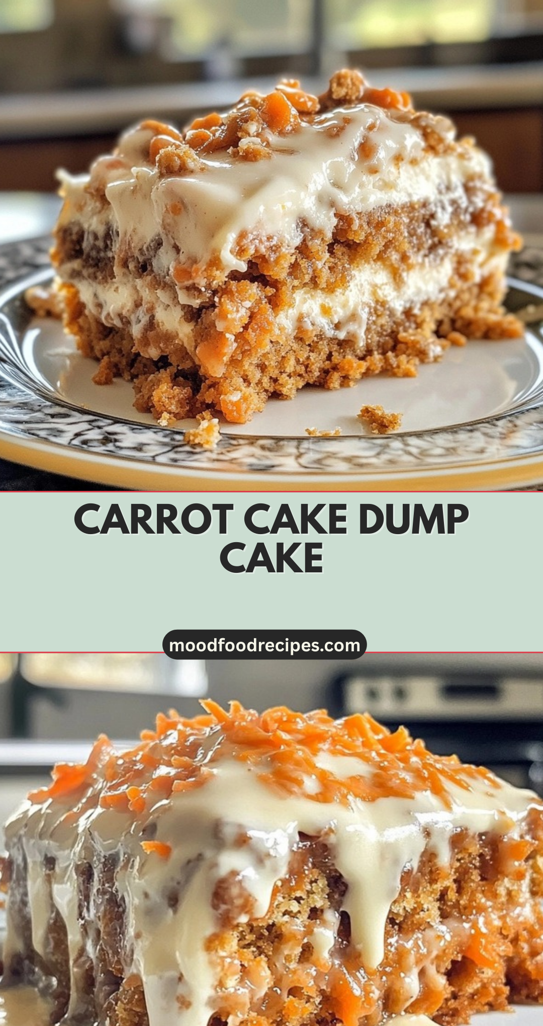 Carrot Cake Dump Cake