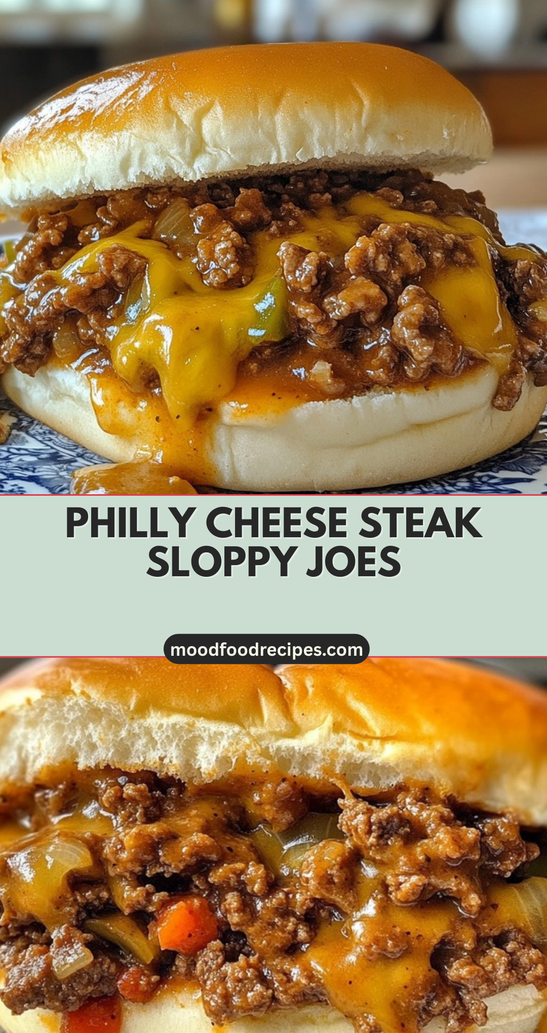 Philly Cheese Steak Sloppy Joes
