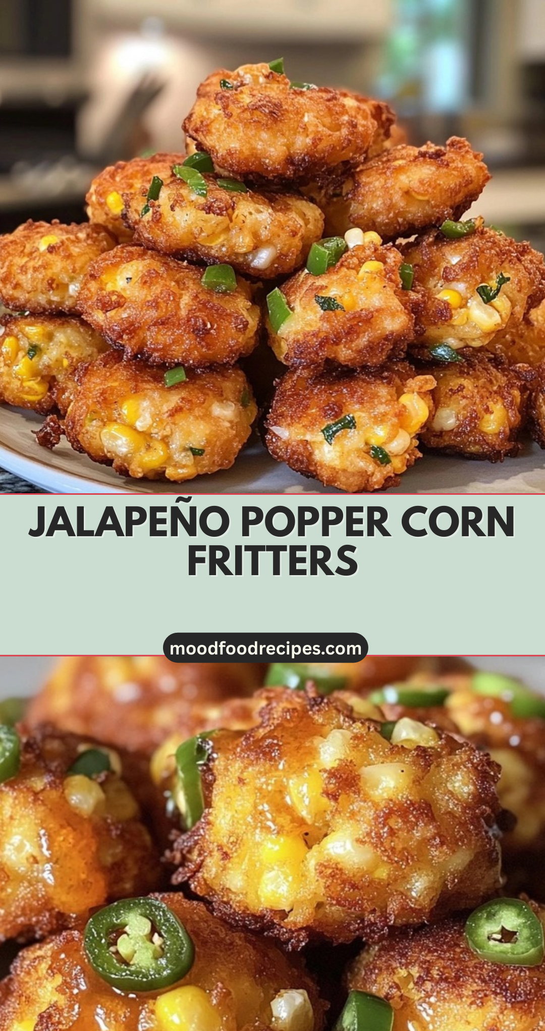 Jalapeño Popper Corn Fritters