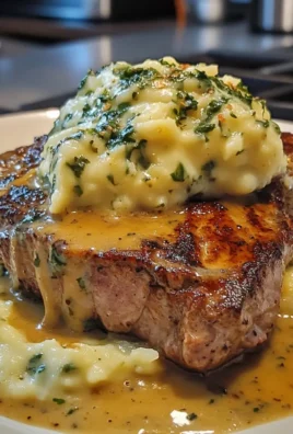 Gaelic Irish Steaks with Whiskey Cream and Colcannon