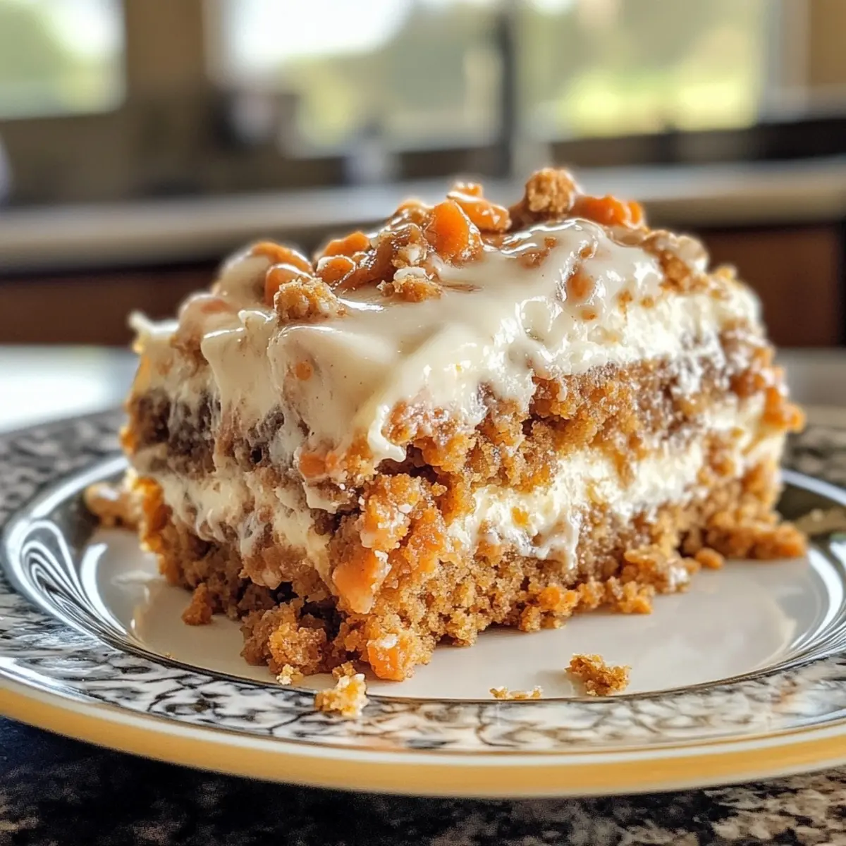 Carrot Cake Dump Cake