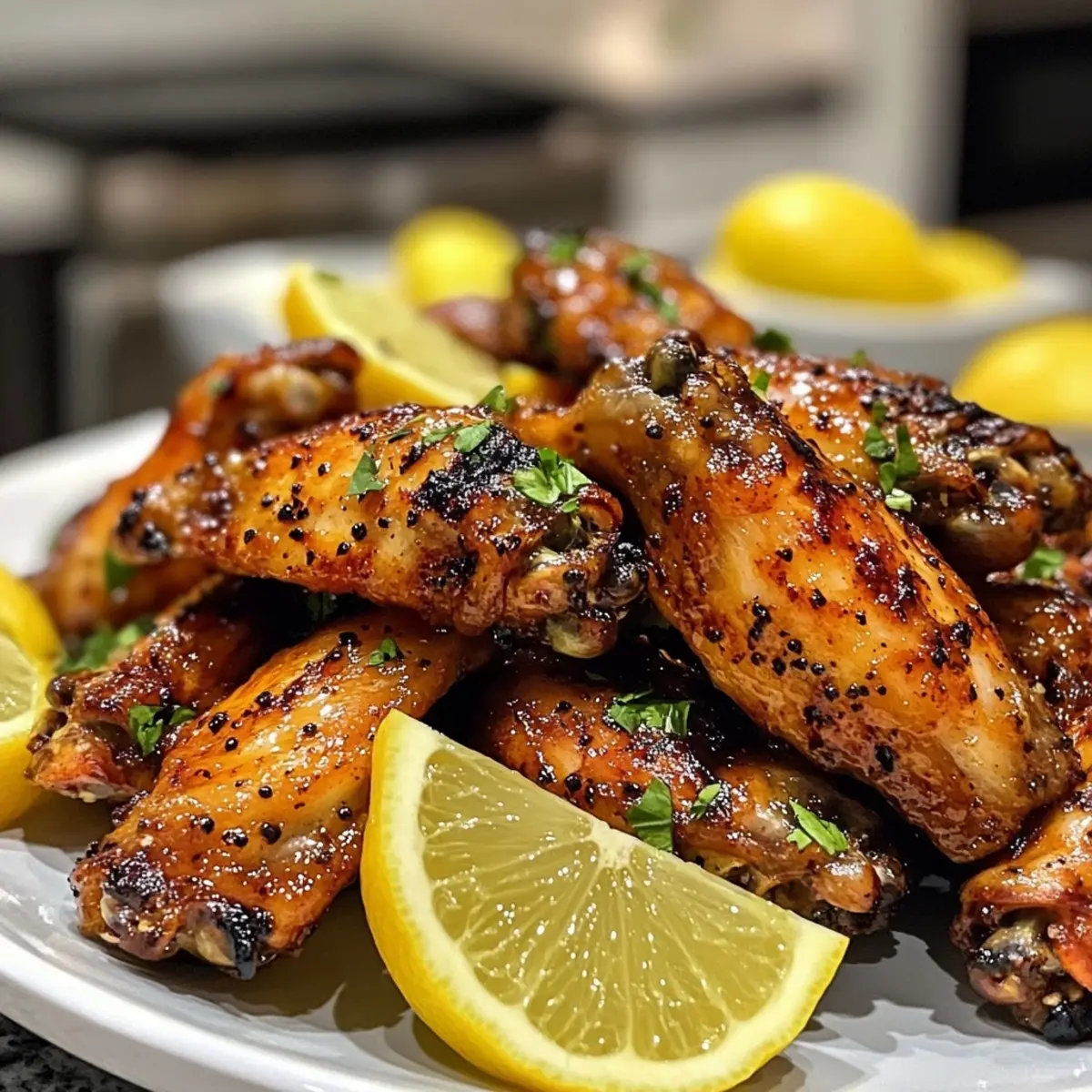 Spicy Lemon Pepper Wings