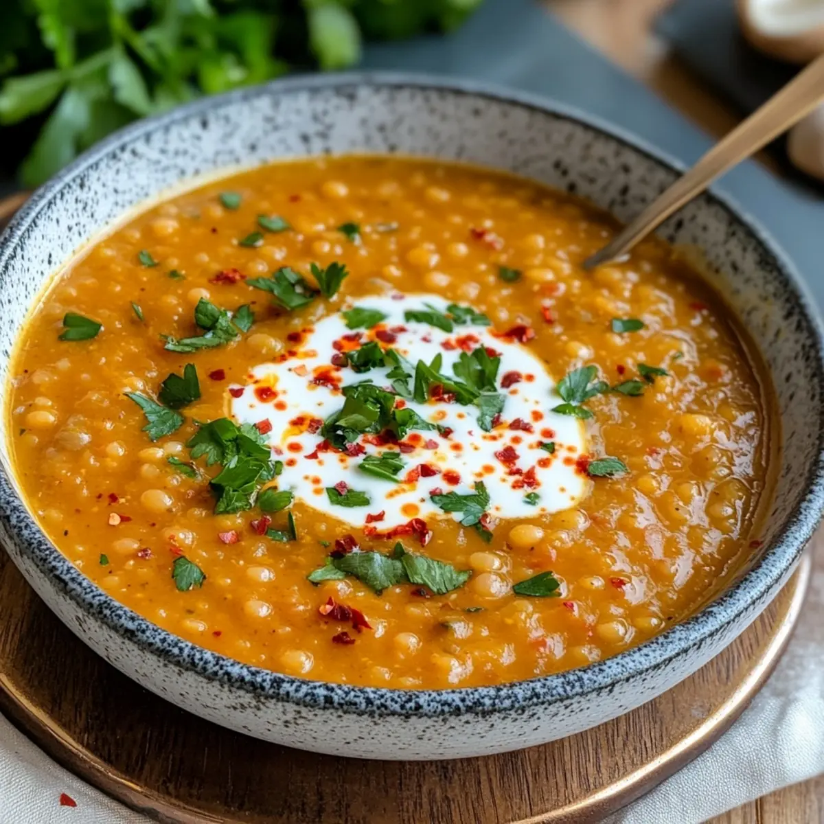 Turkish Red Lentil Soup Recipe