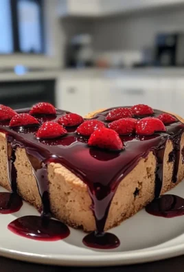 Heart Shaped Cookie Cake