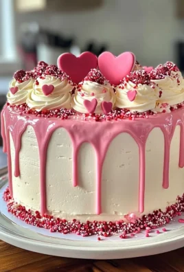 Valentine’s Day Love Cake with Vanilla Buttercream
