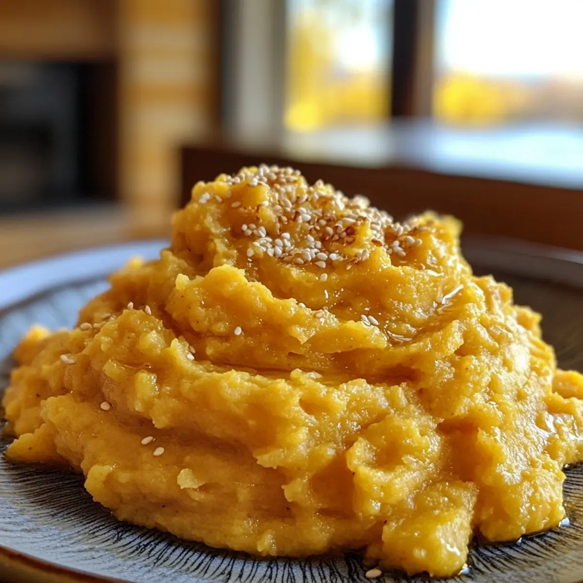Miso Butter Sweet Potato Mash