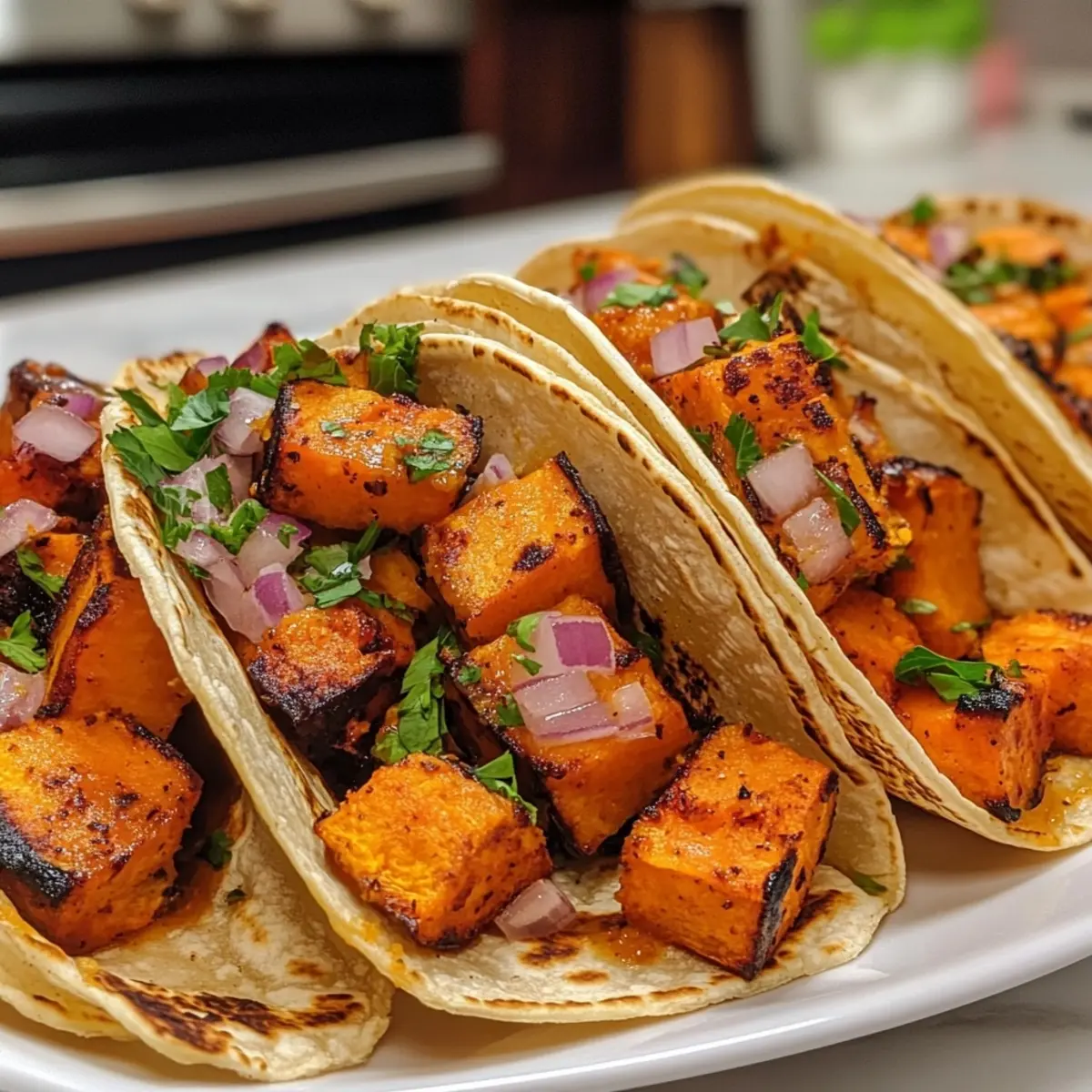 Roasted Sweet Potato Tacos