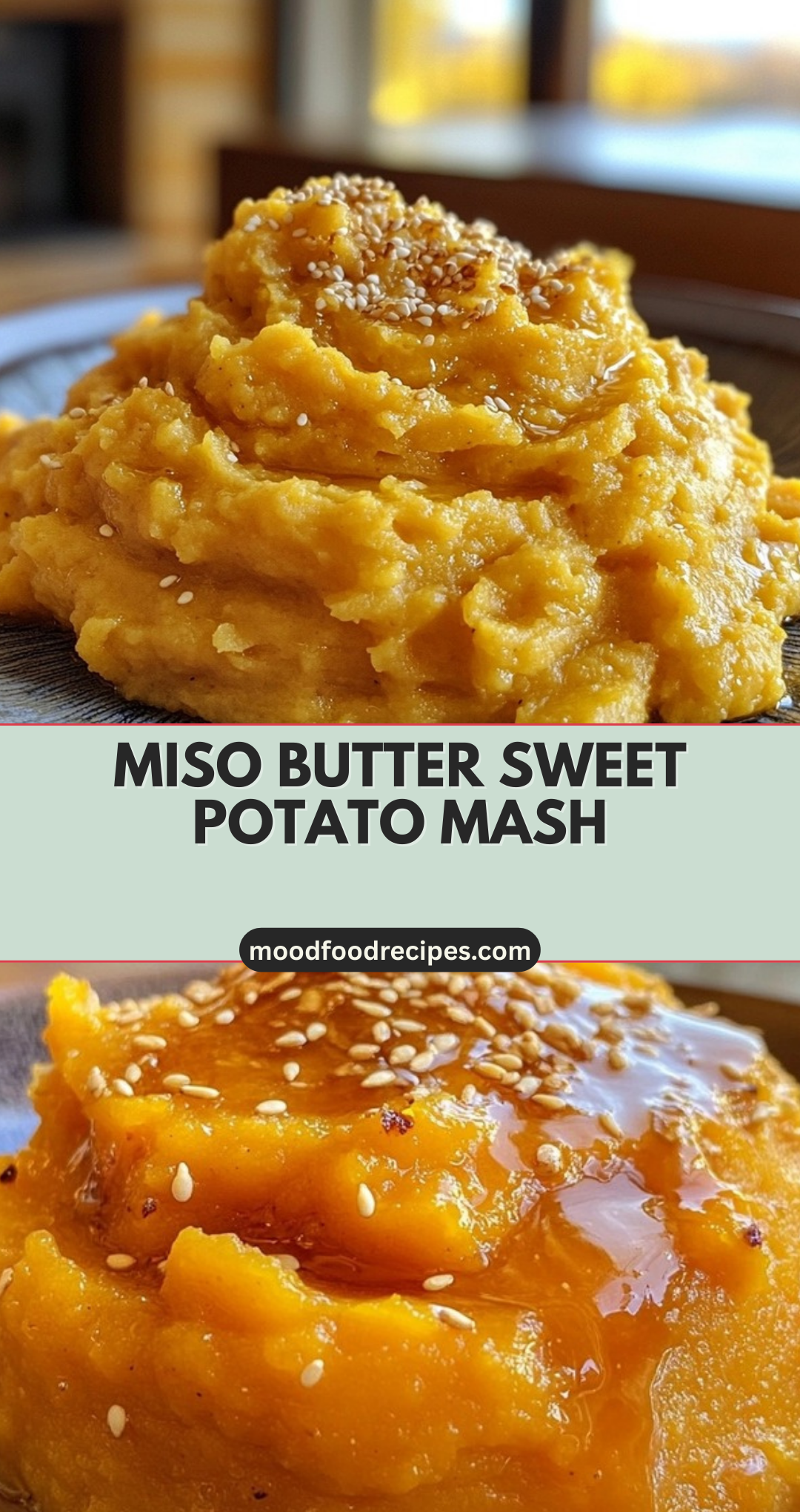 Miso Butter Sweet Potato Mash