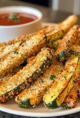 Crispy Parmesan Zucchini Fries